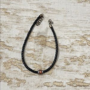 Leather choker